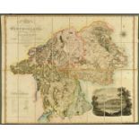 Greenwood Map of the County of Westmorland dated January 1st 1824,