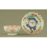 A Spode stone china decorative plate in the Chinese style, diameter 21 cm,