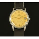 An Omega Seamaster stainless steel cased gentleman's wristwatch, automatic, with date.