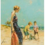 Pino Daeni (1939-2000), a limited edition Giclee print, 246/295, "Good Ole Days".