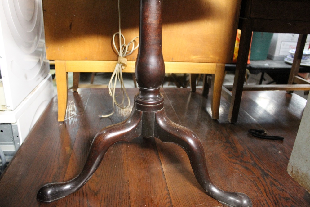 A 19th century mahogany snap top steam t - Image 5 of 9