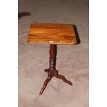 A 19th century mahogany pedestal occasio