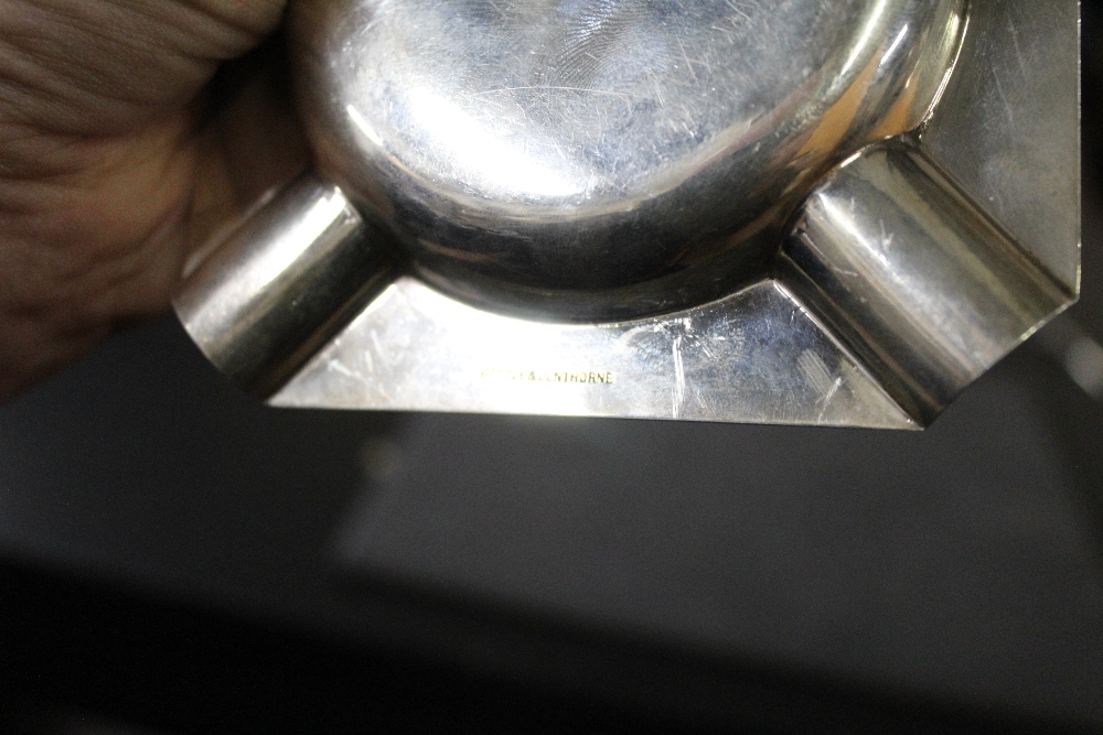 A 1960's silver ashtray with engine turn - Image 8 of 8