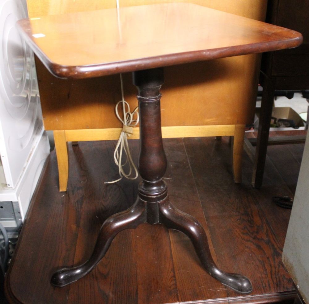 A 19th century mahogany snap top steam t - Image 2 of 9