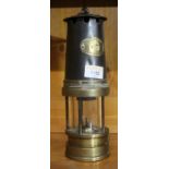 A Patterson Lamps Ltd. miners lamp numbe