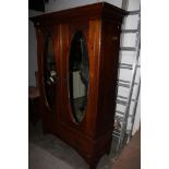 A late 19th early 20th century mahogany