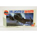 Airfix 1/72 plastic model kit comprising Avro Lancaster Dambuster. Excellent and Complete.