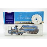 Corgi 1/50 diecast truck issue comprising No. 1280 Scania T Cab Powder Tanker in livery of Ian