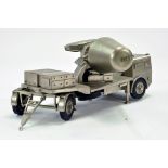 Unusual Wartime Master Model Mock up of Radar Unit on a Trailer. Very Heavy Metal Model approx. 12