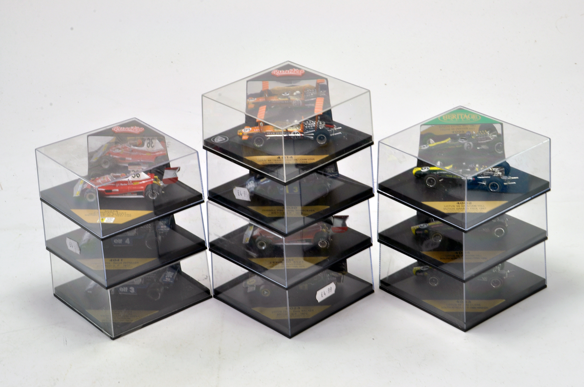 Onyx / Quartzo Classic Formula One diecast group comprising various Cars / Drivers. Generally