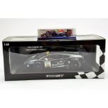 Minichamps 1/18 diecast racing car issue comprising Lamborghini Gallardo LP600 GT3 plus one other.