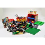 A Large Quantity of Lego / Technic parts, components, figures etc including made models of various