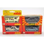 Solido 1/43 Diecast group comprising some promotional issues including No. 1329, 1308, 1315 and