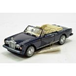 Franklin Mint 1/24 precision issue comprising 1993 Rolls Royce Corniche IV. Superb Near Mint