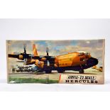 Airfix 1/72 Plastic Model Kit comprising Hercules. Appears Complete.