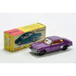 Dinky No. 165 Ford Capri in Purple. Excellent to Near Mint in Very Good Box.