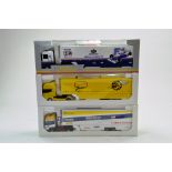 Scarce Trio of Louis Surber and Eligor Diecast Truck issues in 1/43 comprising Formula One