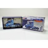 Corgi Diecast Truck Issue comprising No. CC12834 Scania T. In the livery of Charlie Lauder.