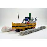 An impressive large scale Meccano Steamer with various other components. 60 cm.