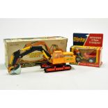 Dinky No. 984 Atlas Digger plus No. 430 Johnson 2 Ton Dumper. Excellent to Near Mint in Fair to Very