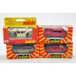 Solido 1/43 Diecast group comprising some promotional issues including No. 1304, 1305, 1355 and