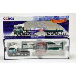 Corgi Diecast Truck Issue comprising No. CC13761 Scania R Log Trailer in livery of Jenkinson. E to