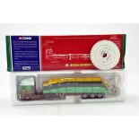 Corgi 1/50 diecast truck issue comprising No. CC11901 ERF EC Sheeted Trailer in livery of Brian