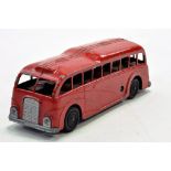 Scarce Mettoy No. 820 Mechanical Bus in Red. Generally Good. Untested.