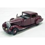 Danbury Mint 1/24 precision issue comprising 1938 Rolls Royce Phantom II. Repair needed.