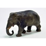 An early 20th century issue large rubber / plastic toy Elephant. With superb detail Toy is imprinted