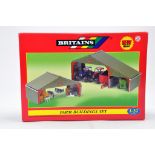 Britains 1/32 No. 40973 Farm Buildings Set. Excellent to Near Mint in Box.