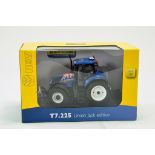Universal Hobbies 1/32 New Holland T7.225 Union Jack Tractor. Excellent in Box.