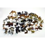 Impressive group of detailed plastic animal figures comprising mainly AAA and others. Would