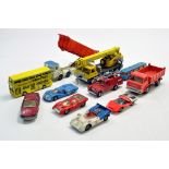 Dinky Diecast group comprising various commercial, car and racing issues. Generally good to