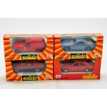 Solido 1/43 Diecast group comprising some promotional issues including No. 1325, 1338, 1340 and