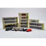 Hornby N Gauge Minitrix (Germany) model railway group comprising various boxed Coaches, Wagons and