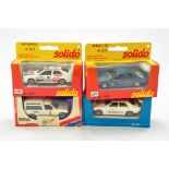 Solido 1/43 Diecast group comprising some promotional issues including No. No. 1328, 1339 and two