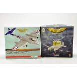 Corgi 1/72 Aviation Archive Diecast Aircraft comprising No. AA35001 Gloster Meteor plus 1/144