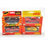 Solido 1/43 Diecast group comprising some promotional issues including No. 1340, 1335, 1318 and