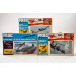 FROG 1/72 Plastic Model Kit comprising Combat Series Trio. Appear Complete.