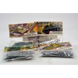 Airfix OO Plastic Model Kit comprising Assault Gun plus Stalin Tank, Russian T34 and Matador. Appear