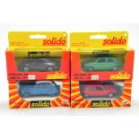 Solido 1/43 Diecast group comprising some promotional issues including No. 1204, 1301, 1357 and 1212