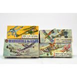 Airfix 1/72 Plastic Model Kit comprising Dogfight Doubles Assortment inc F2B and Fokker DR1.
