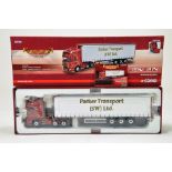 Corgi Diecast Truck Issue comprising No. CC13737 Scania R curtain trailer. In the livery of Parker