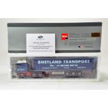 WSI Precision Diecast Truck Issue comprising limited edition DAF XF super space with curtain