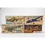 Airfix 1/72 Plastic Model Kit comprising Hampden plus Dornier 17, Handley Page and Wellington B.111.