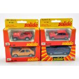 Solido 1/43 Diecast group comprising some promotional issues including No. 1322, 1319, 1316 and