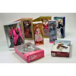 Interesting Barbie group comprising various harder to find special issues including Victorian Ice