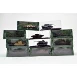 Atlas Editions Diecast series comprising Ultimate Tank Collection. Generally Excellent to Near