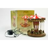 Gold Label Collection working model of the World's Fair swing carousel. Untested but appears clean /